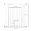 Pressure Mounted Pet Gate With Door