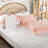 Fluffy Comforter Set 7 Pieces-Bedding Set for All Seasons Soft Comforter With Fitted Sheet, Flat Sheet, Pillow Shams, Pillowcases-117185775-117185764