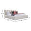 Lit à panneau tapissier Pula-91461156