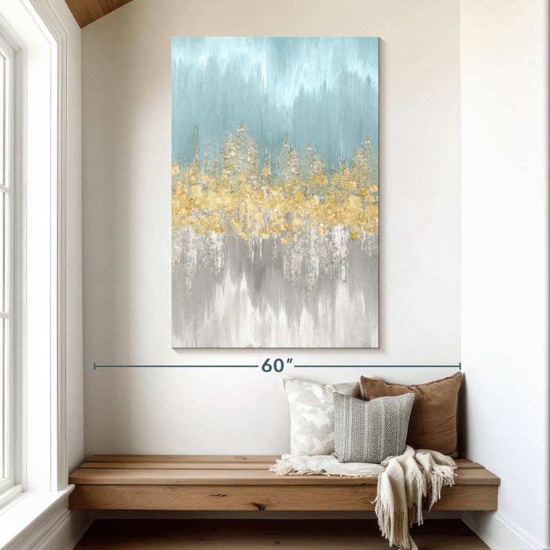 Avery Neutral Wave Lengths, 51" H x 34" W