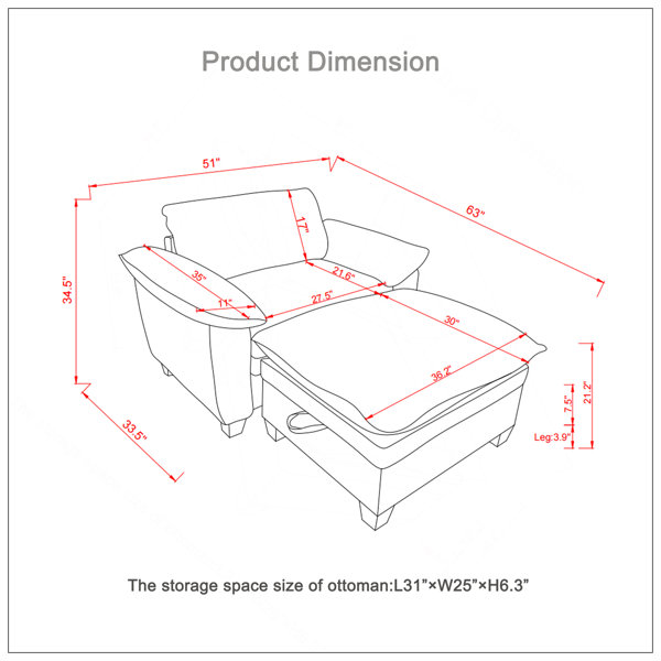 Dimensions du produit