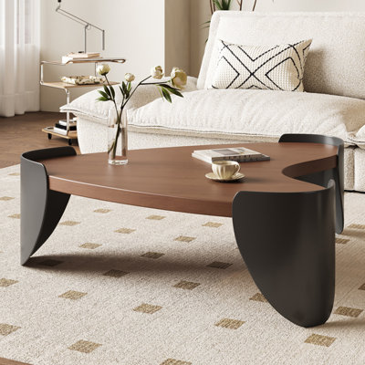 Solid wood simple creative art tea table by Bkoksety