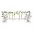 3 Tier Swing Cupcake Stand, Foldable Ladder Display, Display Serving Ladder