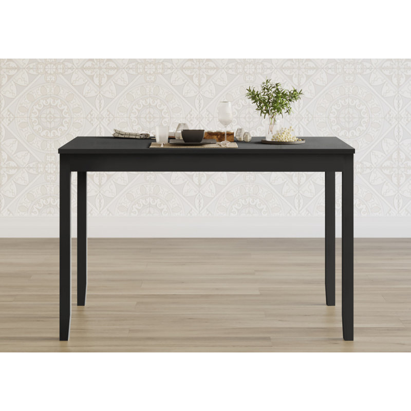 Ensemble de salle à manger en bois massif pour 5 personnes Ehrenfeld, Beige
