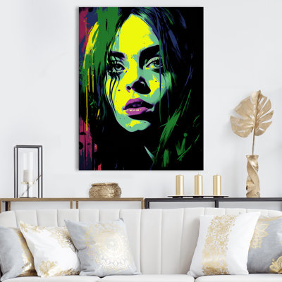 " Popart Emerald Eilish "