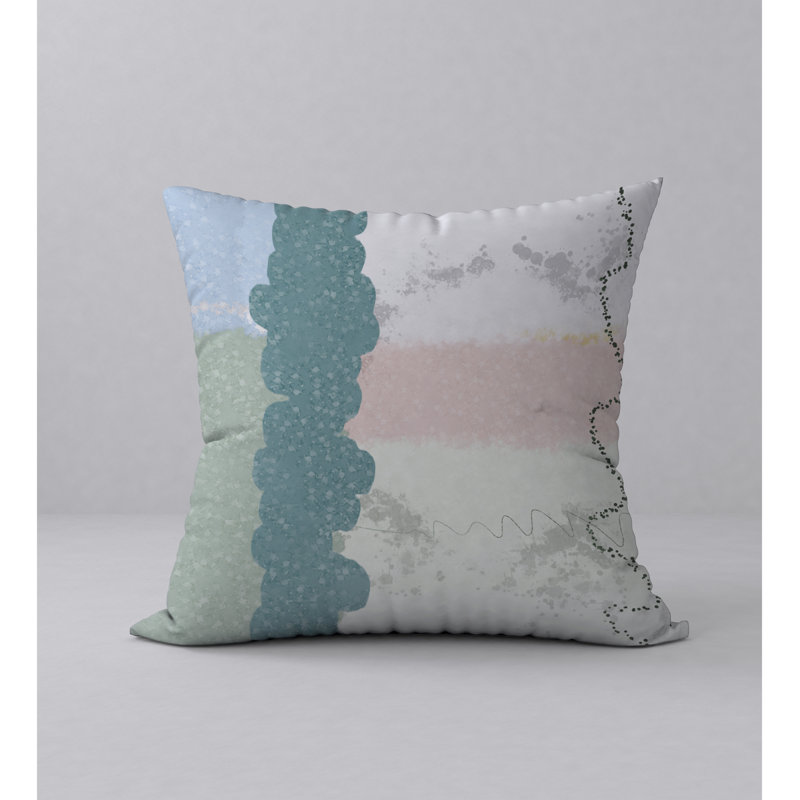Housse de coussin décorative carrée et insert de Victor attraction, 18" x 18"