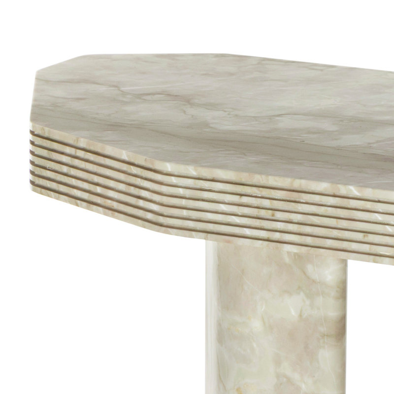 Dani 55 in. Marble Console Table
