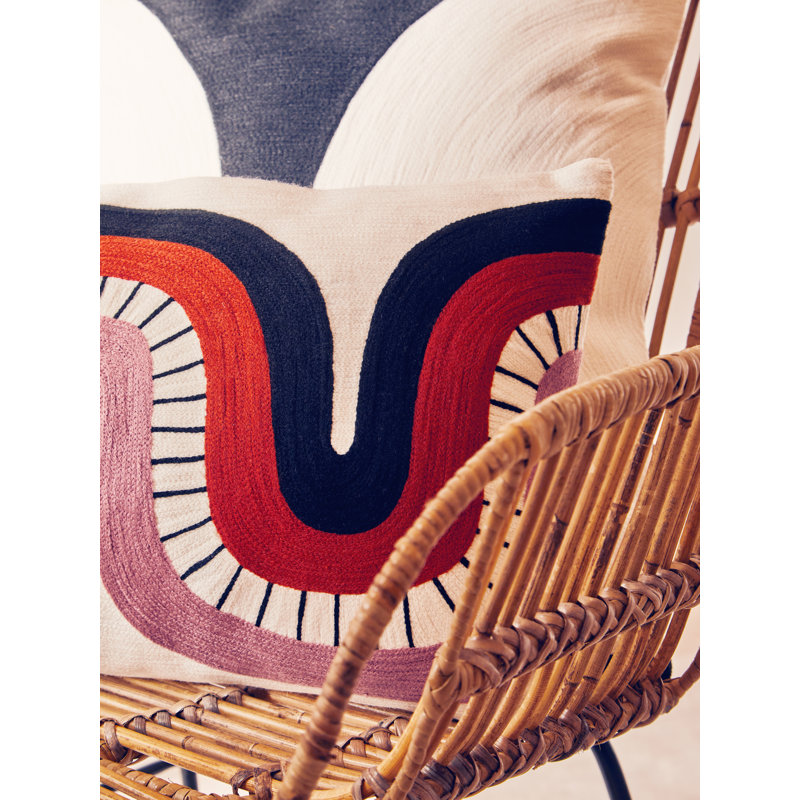 Aydali Abstract Rectangular Cushion
