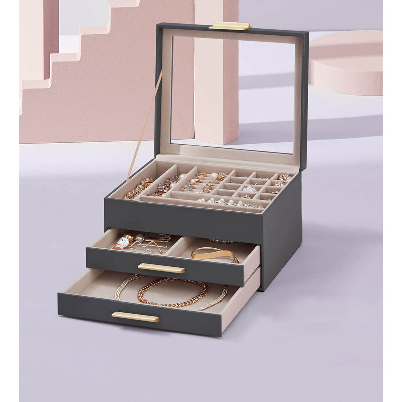 Jewellery Box +, Interstellar Grey/Gold