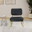 Petite chaise berçante rembourrée-1452003481