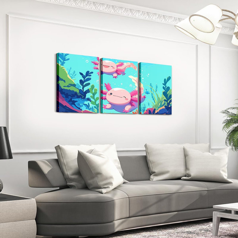 3 Piece Wrapped Canvas Print