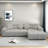 Luxurious Modular Sofa With Plush Foam And Ergonomic Design For Ultimate Comfort-1475391909