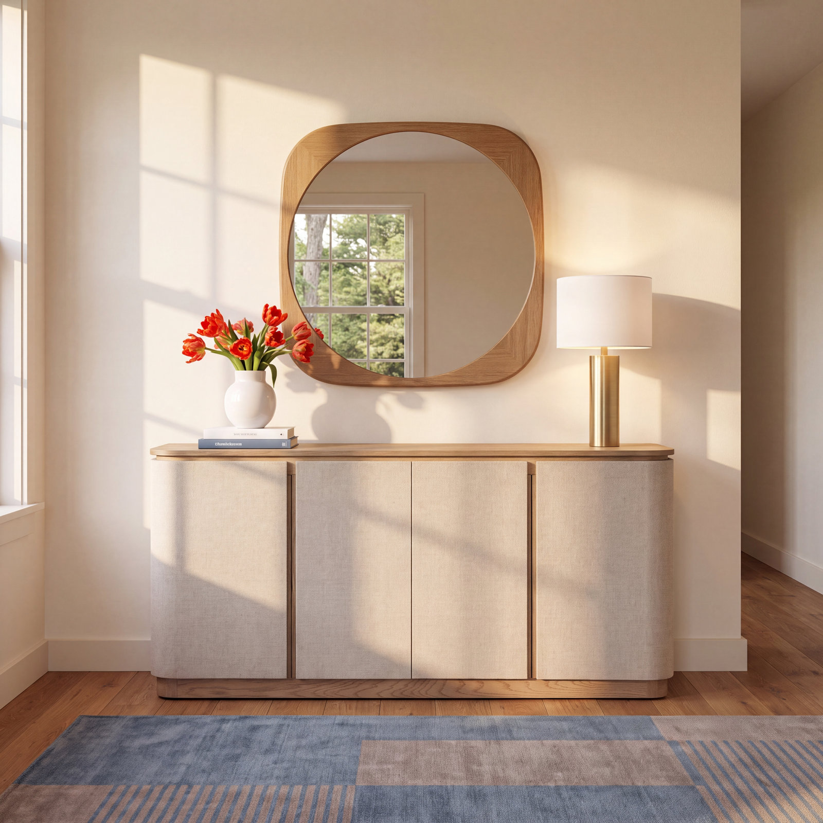 Linen Oak Sideboard