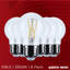 G16.5 DEL à culot moyen transparent CCT 120 volts-111539726-111539727-111539728