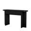 Console 55 po, 2 tiroirs, cannelée pour entrée - standard