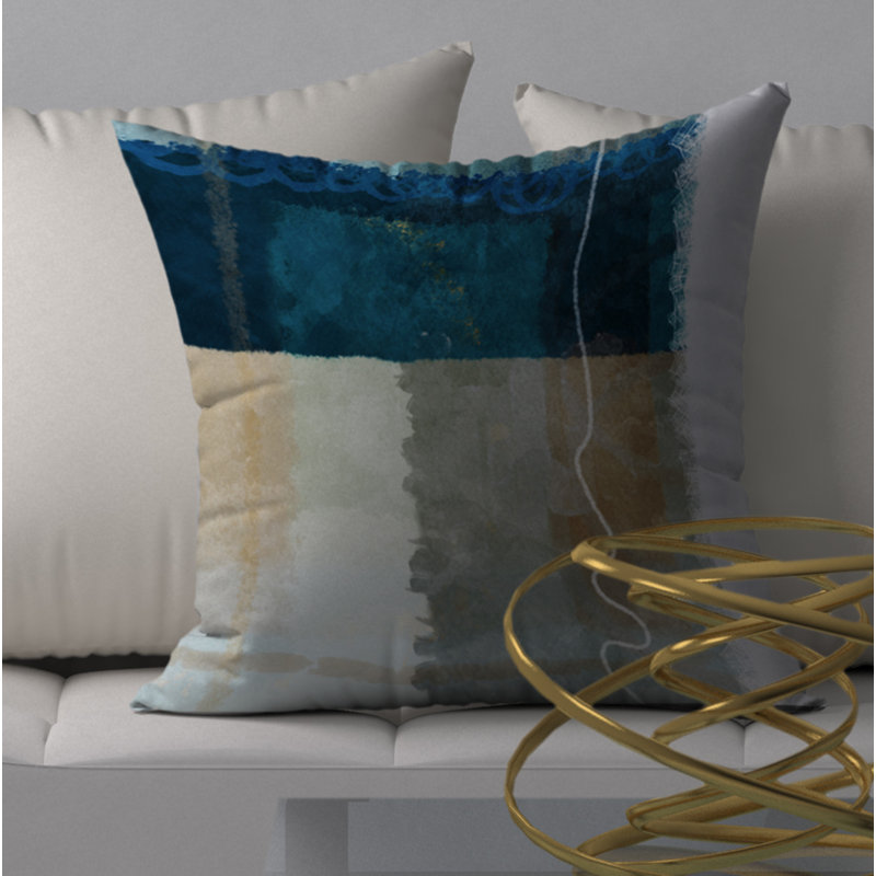Reversible Throw Pillow, 20" x 20"