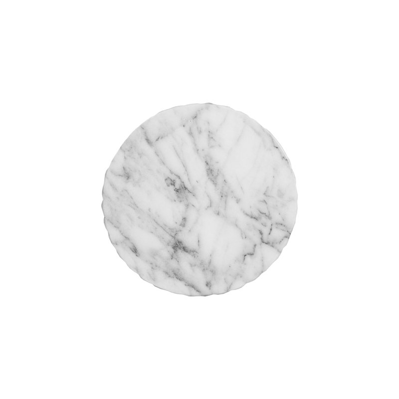 Anshveer End Table, White