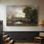 Dedham Lock and Mill, v. 1820 - John Constable, toile tendue avec châssis-1180827995-1180827993