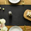 Black Boho Rural Rustic Farmhouse Tassel Halloween Table Runner, 33x143 cm Kitchen Dining Table Decoration Wedding Holiday Party Decor