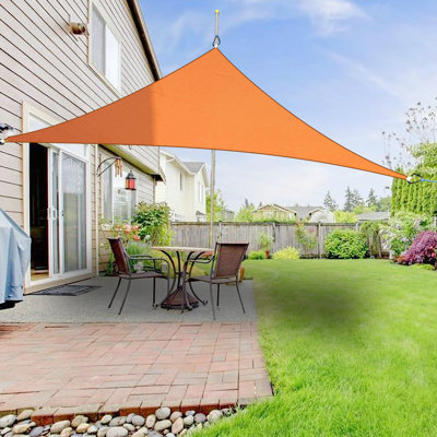 Drummans 2m x 2m x 2m Triangular Sun Shade Sail