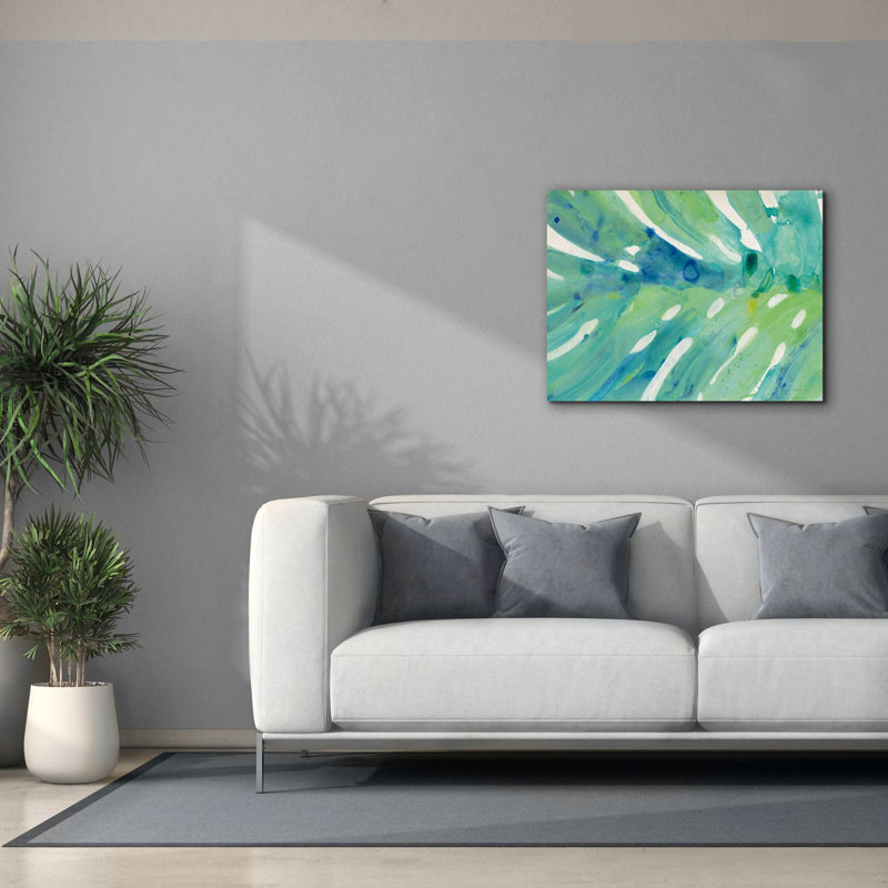 Toile épique Graffiti «Tropical Delight» par Albena Hristova, 16 po x 12 po, H 26 po x l 34 po x P 1,5 po