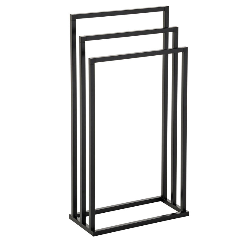 Giona 45 cm L Towel Stand, Matte Black