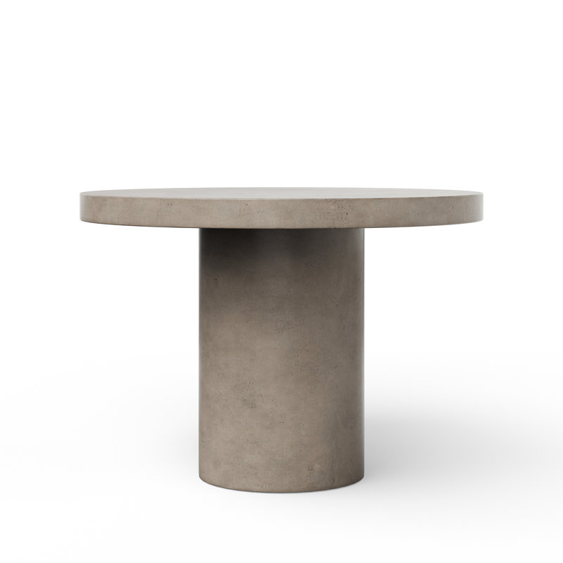 Round Circa 4 Dining Table, Dark Gray, 60" Round  , Bar Table (41.75" Height)