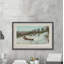 Mt. Royal Road In Winter - Floater Frame Print-1313766092