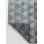Tapis argenté / bleu de luxe Iginio-68901009