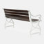Banc de parc en bois Akaylee