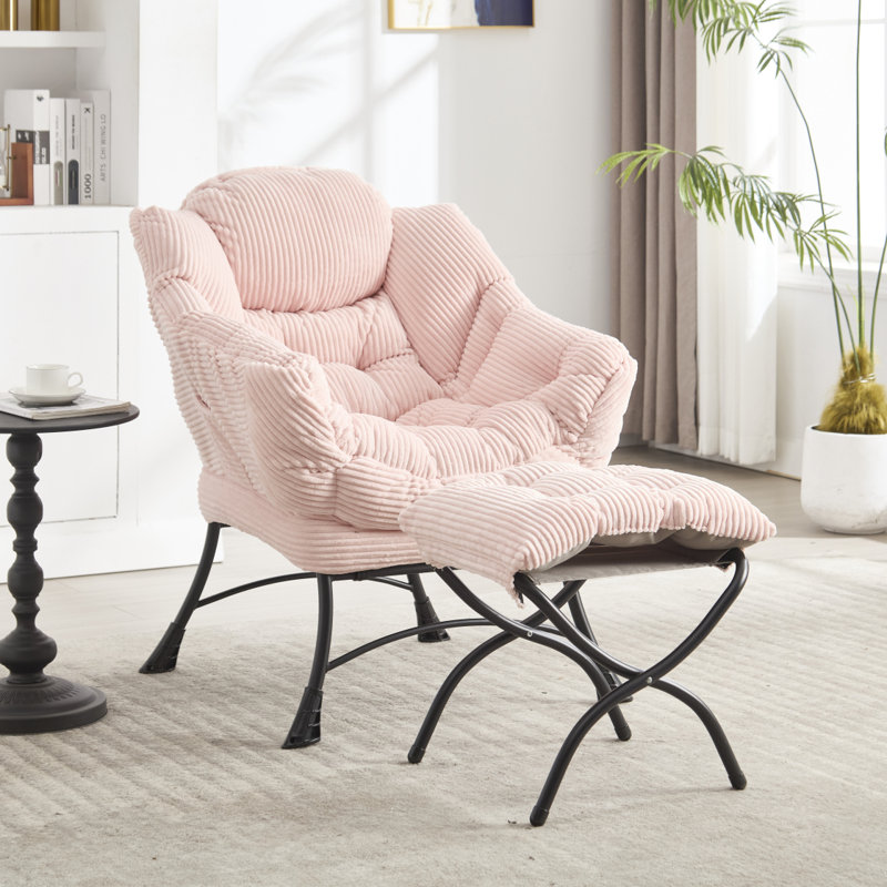 Fauteuil Lazy, Rose