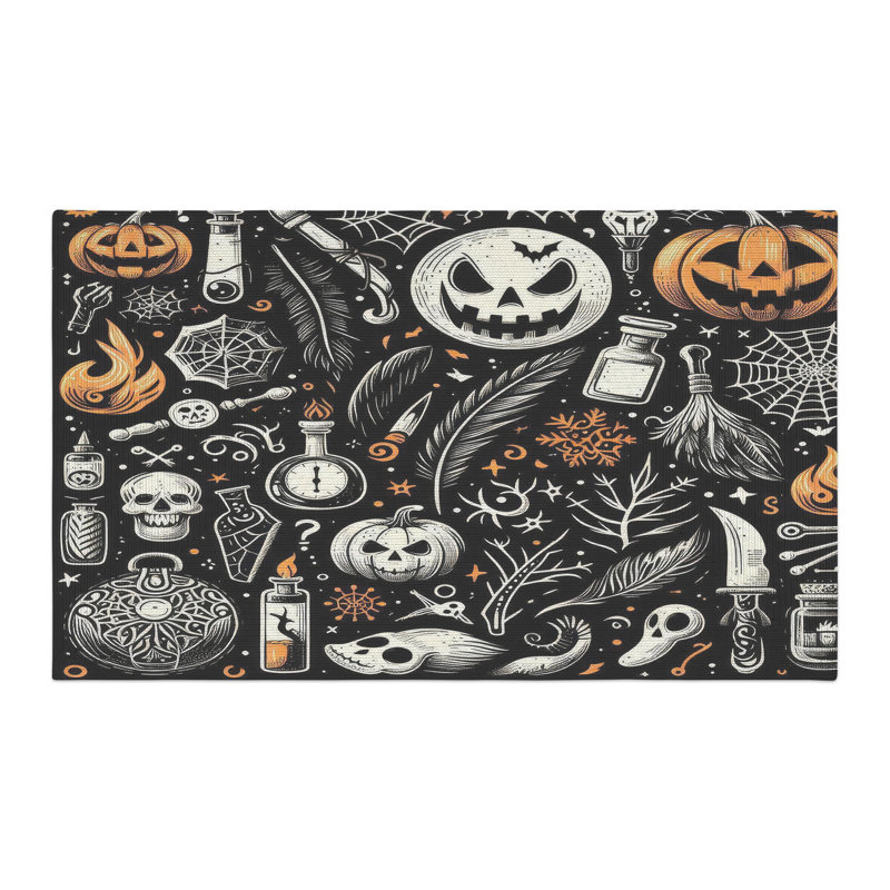 Tapis tressé Ghostly Whispers, Rectangulaire 3 pi x 5 pi