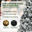 Christmas Tree with 300 LEDs with Stand 300 cm PVC-2008619940