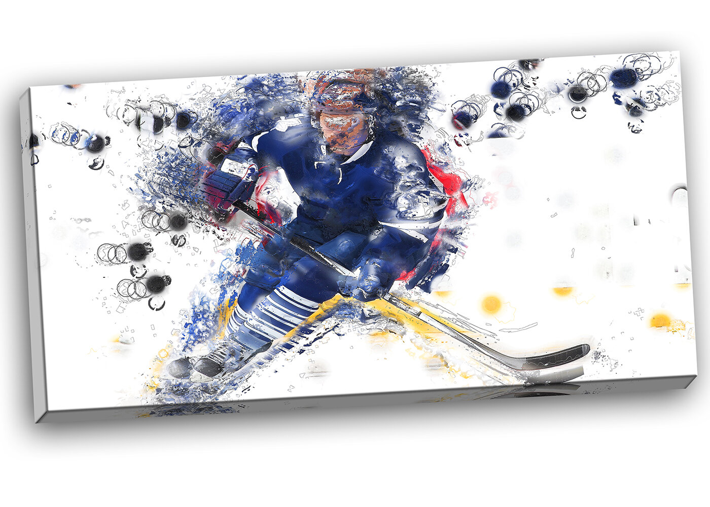 Pin on Hockey art