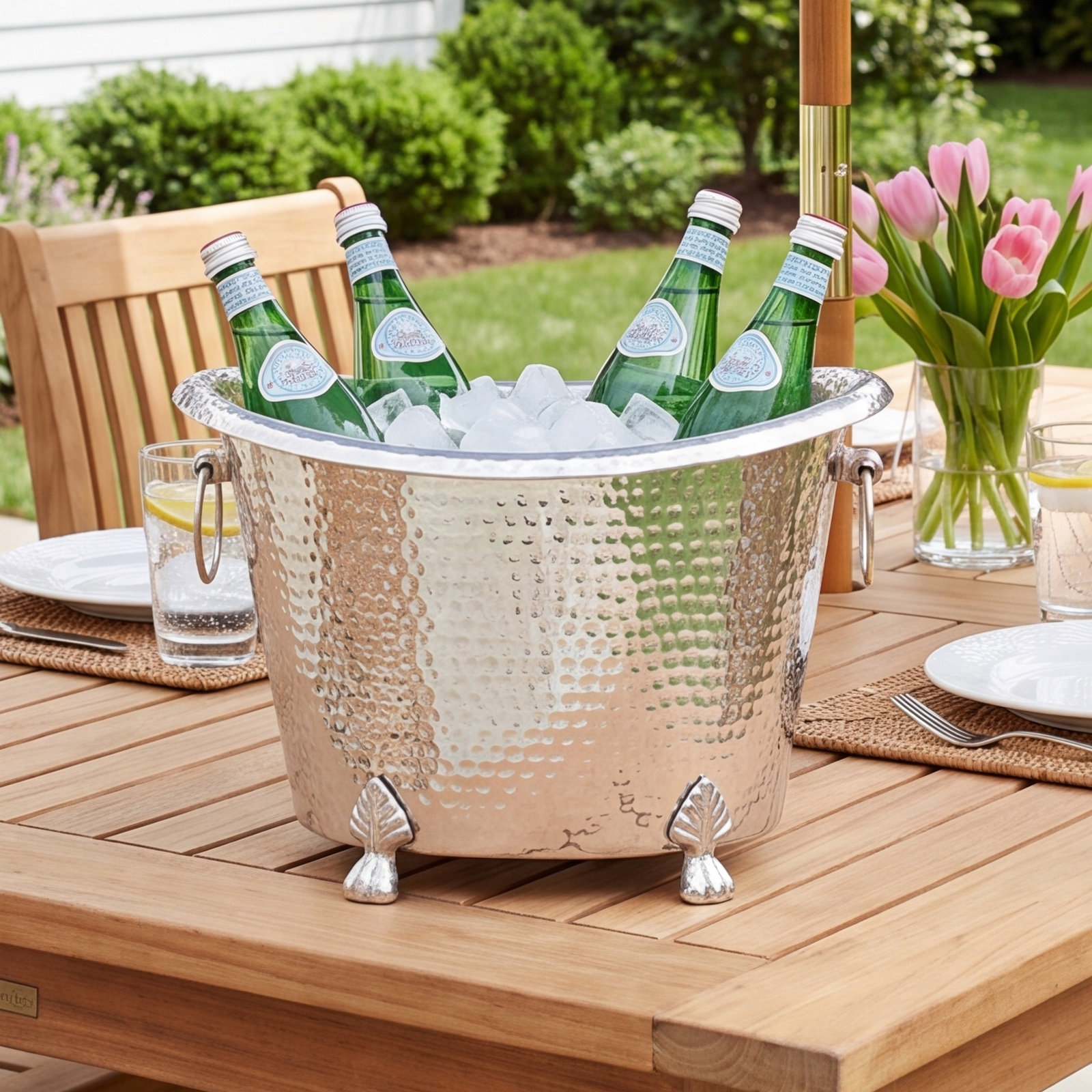 Ice Bucket, 10.85"H x 15.85"W x 12.4"D