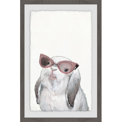 «Daleville Posh Bunny», reproduction encadrée