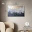 «Silvered Layers», art abstrait bleu par Art Remedy-107452265-107452276