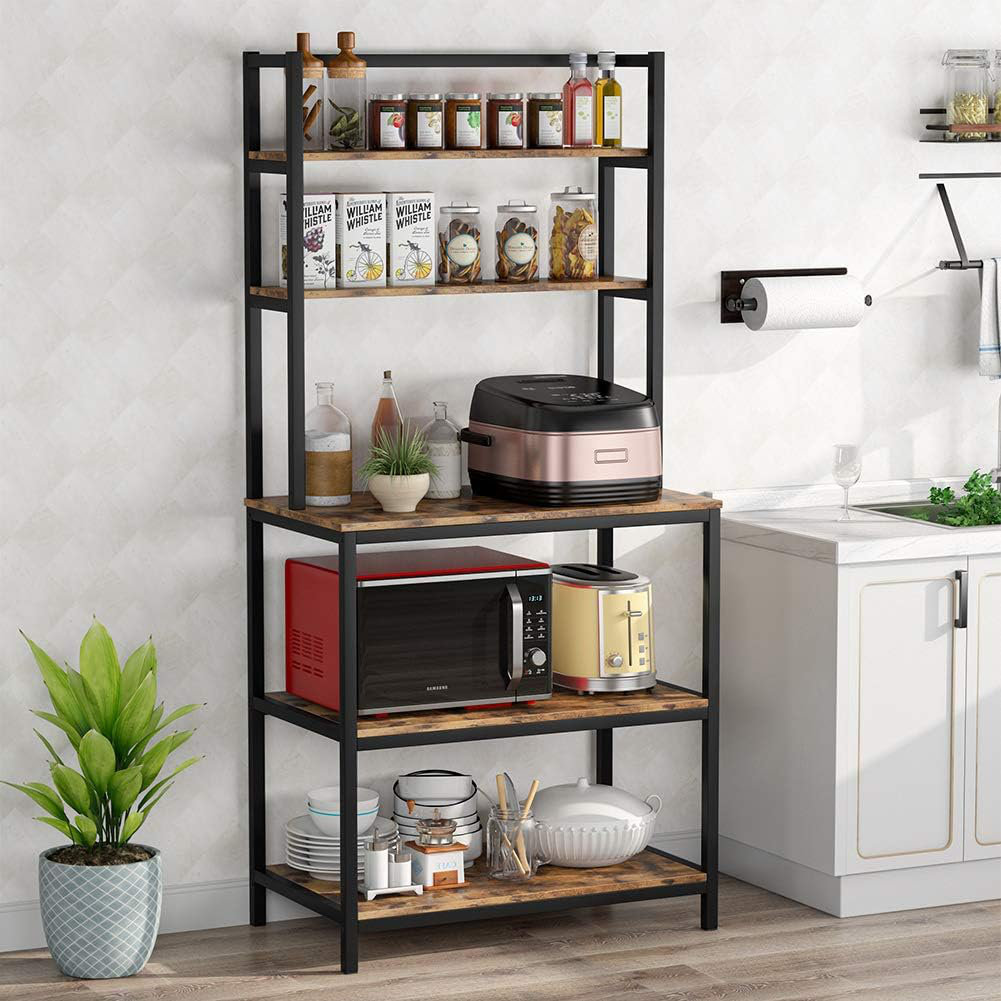 Bakers rack for on sale kitchen storage