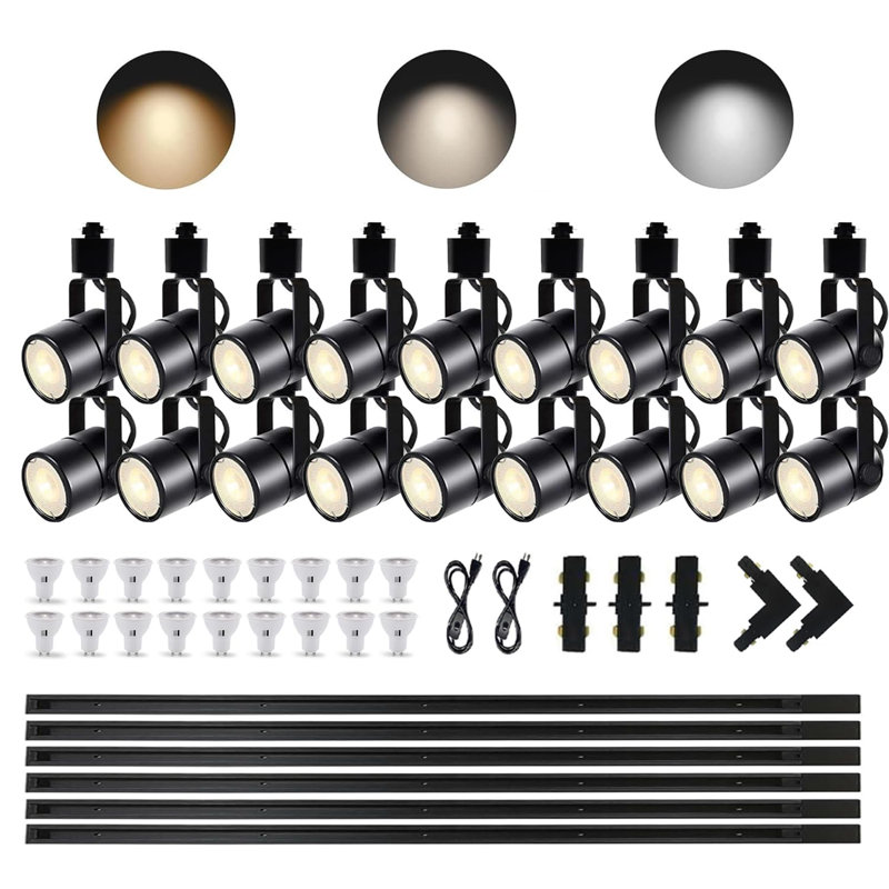 39 in. 18 -Light Track Kit with and