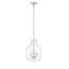 Ivy Bronx Rigell 4 Light Pendant Light in Modern Gold with Clear Glass Shade-371622991