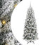 Artificial Christmas Tree with 150 LEDs White-235014598-235014594
