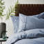 Washed Texture 100% Cotton Duvet Cover Set-540647534-540649213
