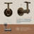 Industrial Aluminum 1.5 Inch Round Complete Indoor/Outdoor Handrail Grab Bar Kit-101799152-99170831
