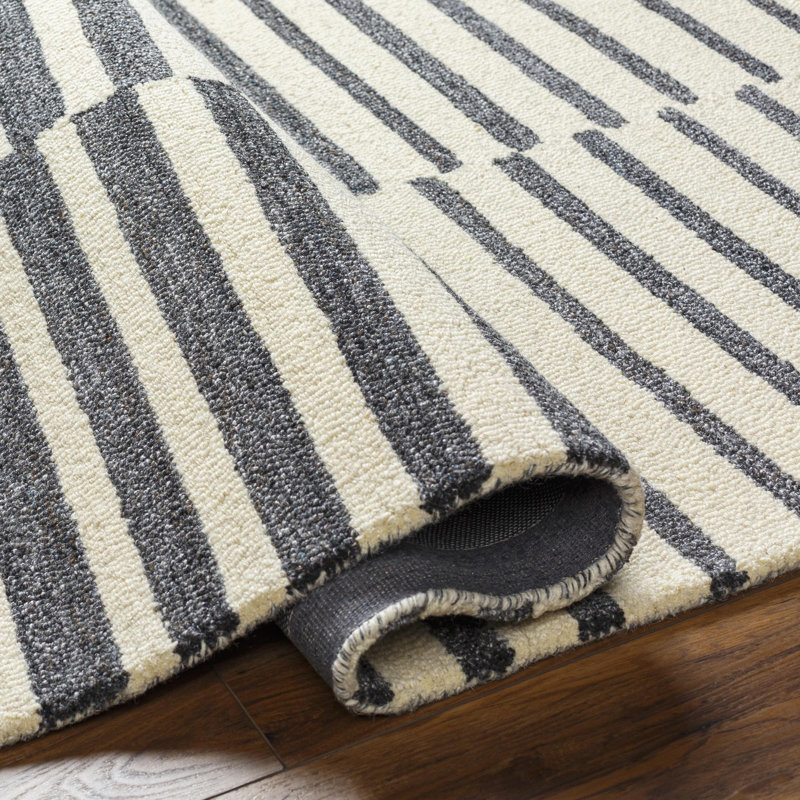 Danza Wool Geometric Indoor Rug, Rectangle 8' x 10'