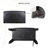 18" 3D  Flame Electric Infrared Quartz Fireplace Stove With Remote Control-1330907083