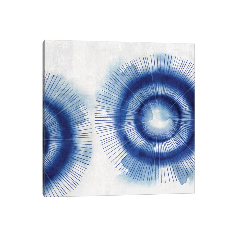 In The Blues II by Eva Watts - Wrapped Canvas Print, 66.04 cm H x 66.04 cm W x 3.175 cm D