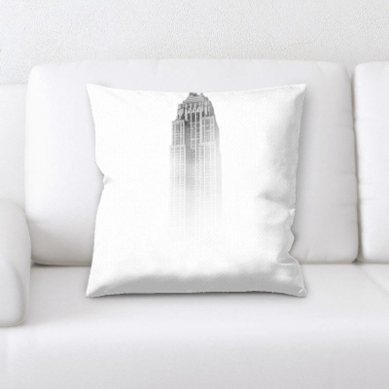 Microsuede Throw Pillow