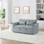 54.33 Inch Versatile Foldable Sofa Bed In 3 Lengths, Modern Sofa  Velvet Pull-Out Bed, Adjustable Back