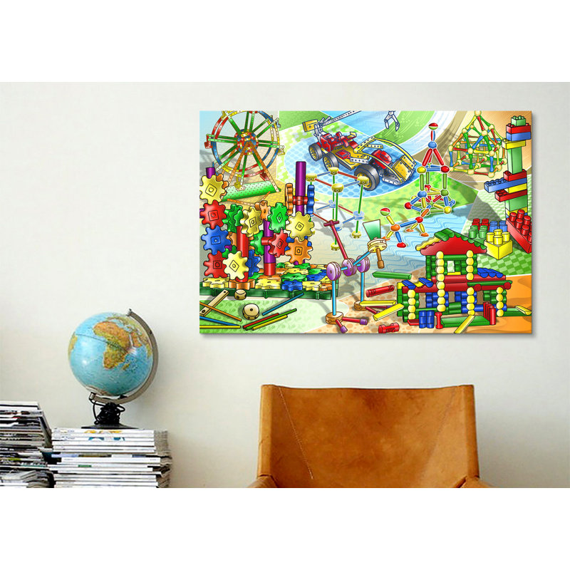 Padilla Print on Canvas, 40" H x 60" W x 1.5" D