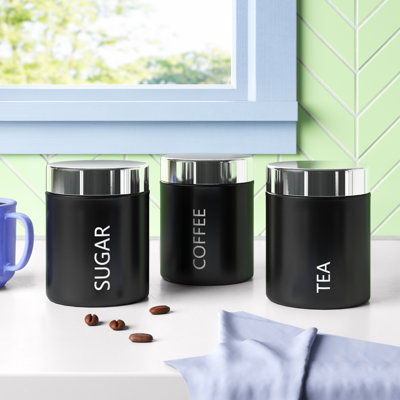 Surrett Metal Jar - Set of 3